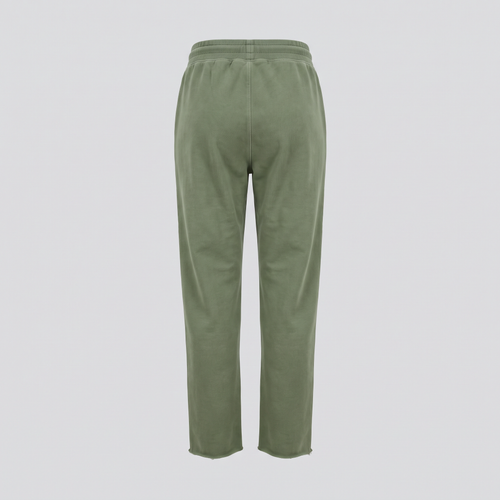 Jogging à bords francs, vert mousse, vue de dos — NORTH & ROW